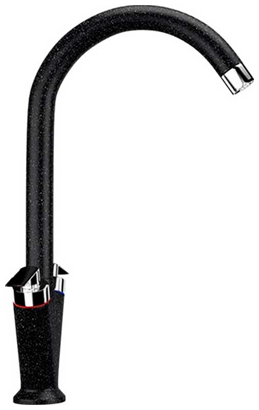 Изображение товара Кухонный смеситель Ulgran U-011/черный (U-011-308)