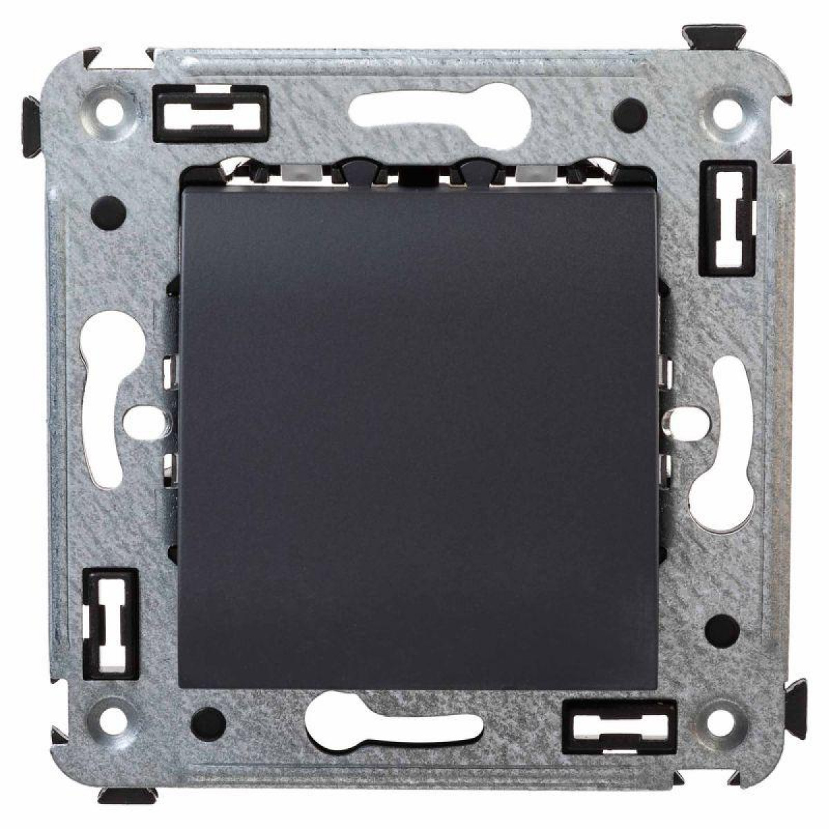 Изображение товара Декоративные рамки и основания для вывода кабеля из стены Avanti Черный матовый