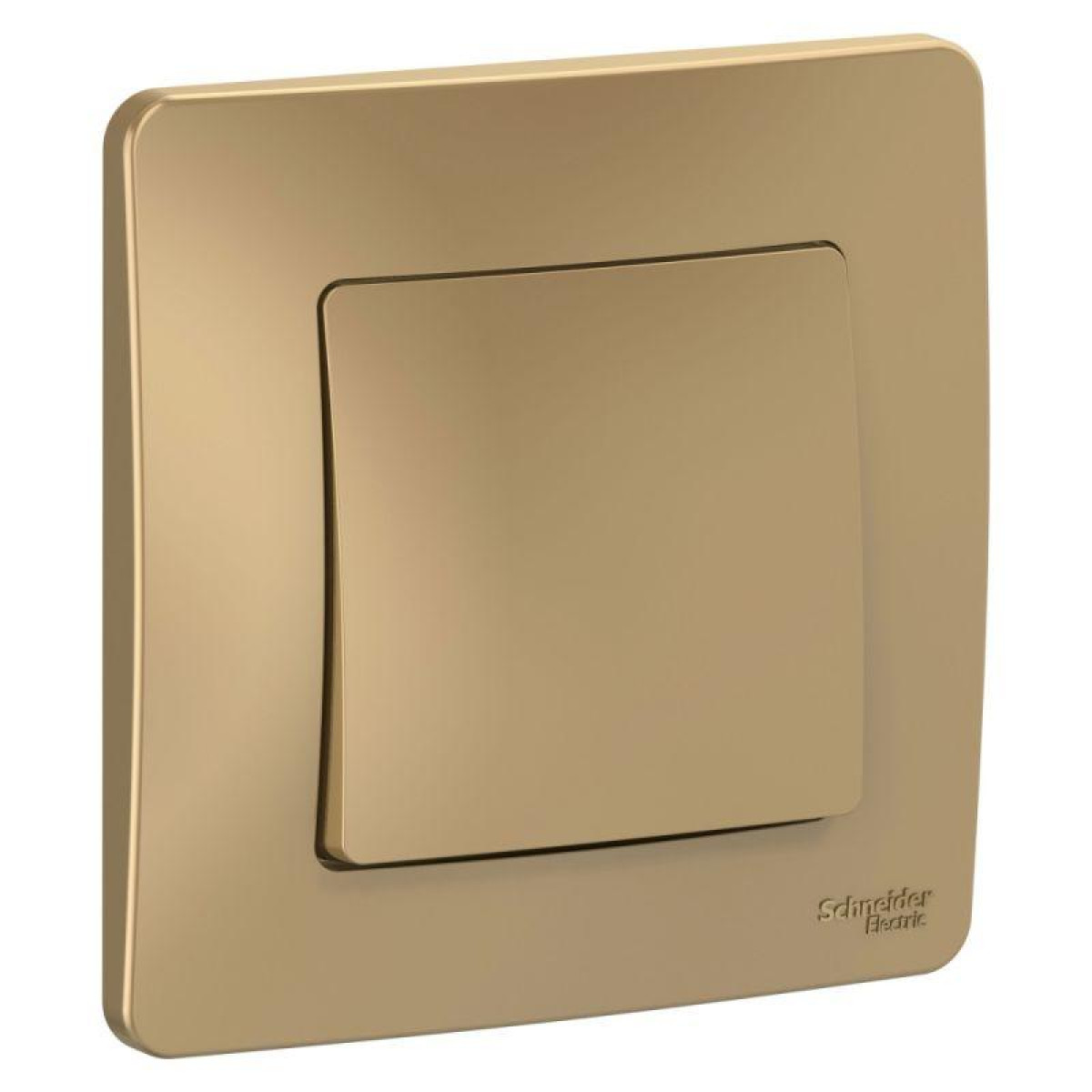 Изображение товара Выключатели, переключатели, диммеры Systeme Electric Выключатель 1-кл. СП Blanca 10А IP20 (сх. 1) 250В титан SE