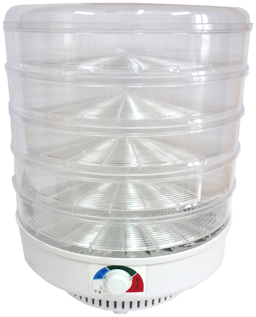 Изображение товара Сушилка для овощей и фруктов Ветерок-5 с 5 секциями мощность 500 Вт Россия