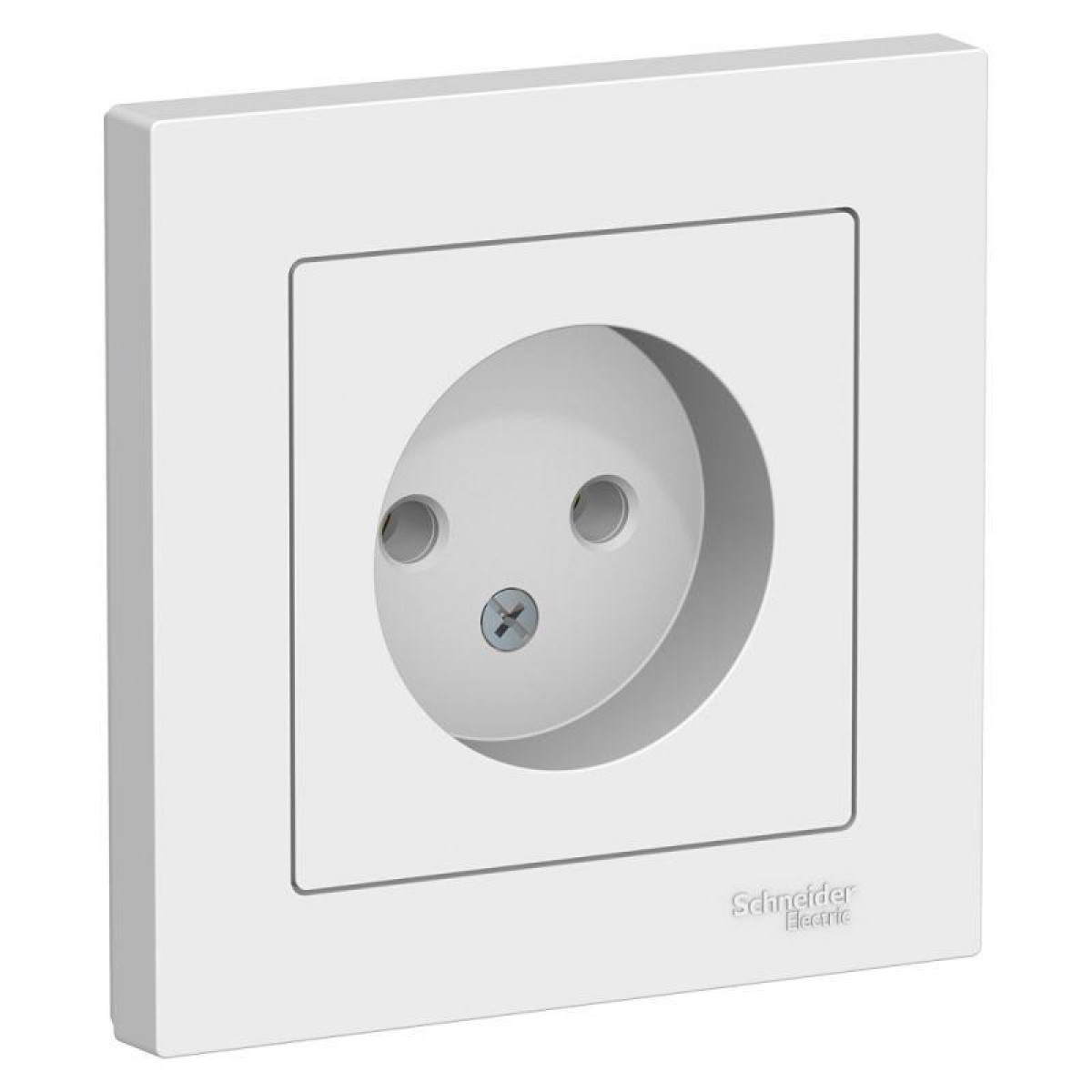 Изображение товара Розетка Systeme Electric AtlasDesign 16А IP20 без заземления встроенная