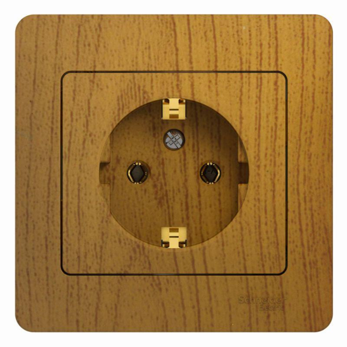 Изображение товара Розетка Systeme Electric Glossa 16А IP20 с заземлением встроенная Россия