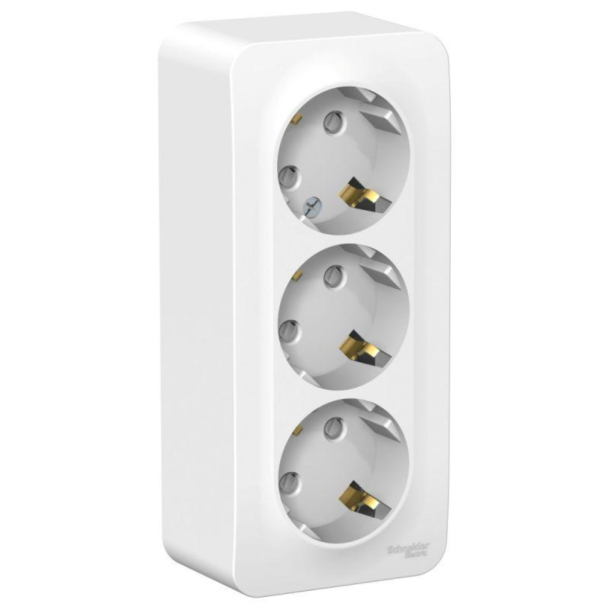 Изображение товара Розетка Systeme Electric Blanca 16А IP20 с шторками и заземлением для безопасной электропроводки