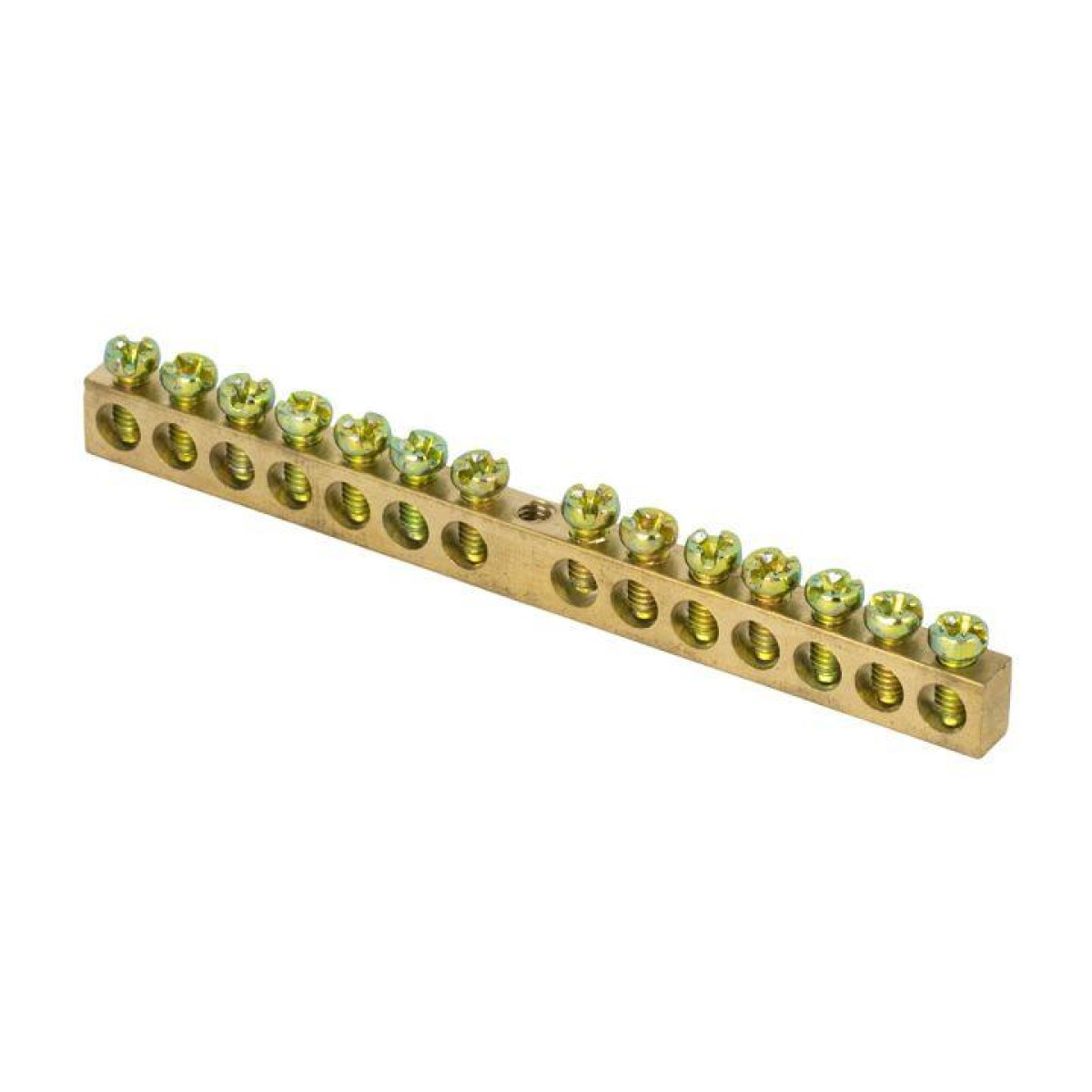 Изображение товара Высоковольтная щитовая шина PEN ноль-земля 6х9 14 отверстий PROxima