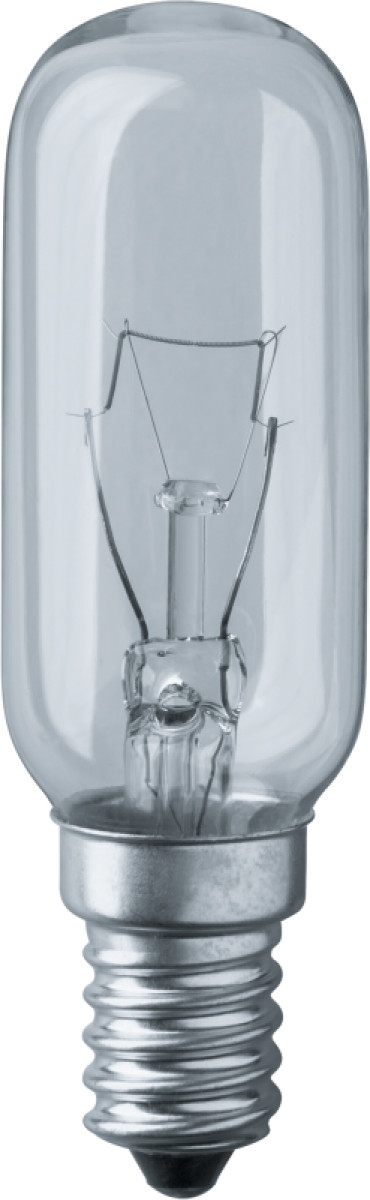 Изображение товара Лампа накаливания Navigator 25 Вт E14 прозрачная белая 1 год гарантия