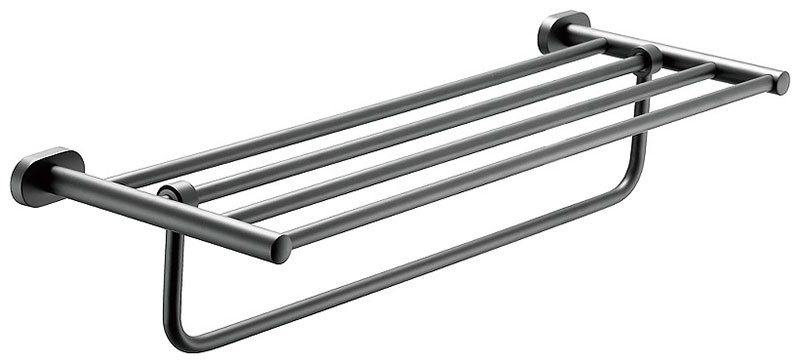 Изображение товара Полка для полотенец Belz B905/вороненая сталь (B90524)