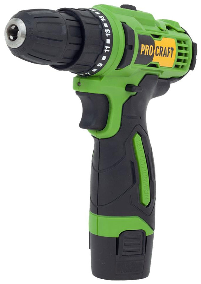 фото Аккумуляторный шуруповерт procraft universal pa-12li compact