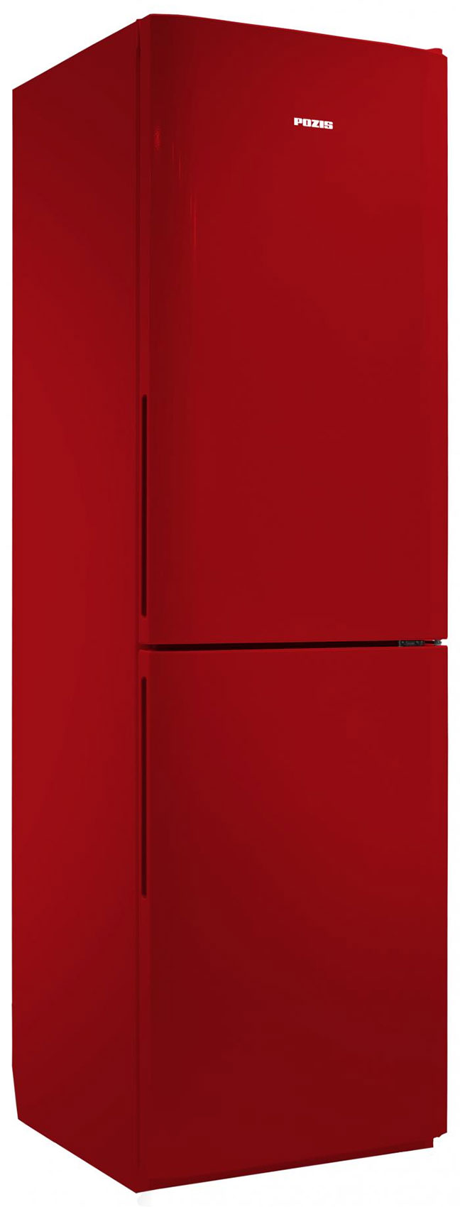 Двухкамерный холодильник Позис RK FNF-172 рубиновый ручки вертикальные 