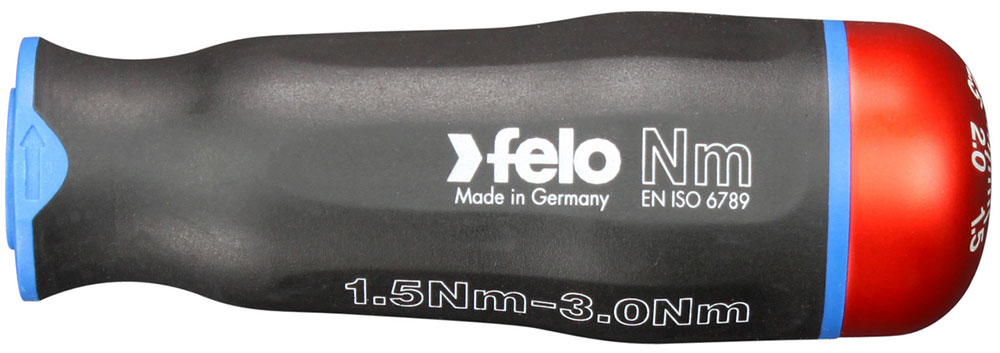 

Рукоятка c регулировкой крутящего момента Felo Серия Nm 1,5-3,0 Нм 10000206