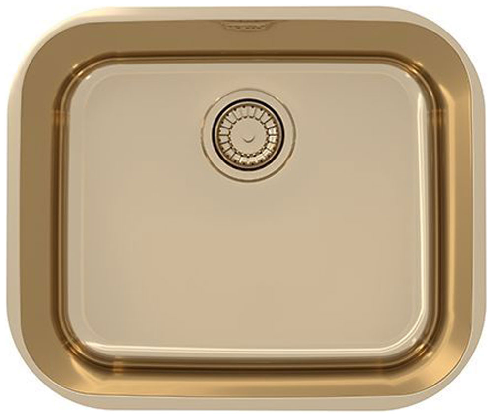 Изображение товара Кухонная мойка Alveus VARIANT MONARCH 10 BRONZE P 480X400X180 с выпуском без сифона (1113581)