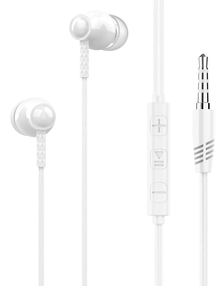 Изображение товара Наушники проводные Pero EP06 белые