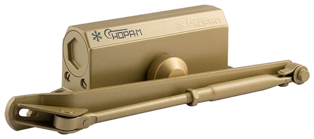 Изображение товара Доводчик Нора-М 3S-F, 50-80 кг, золото (13705)