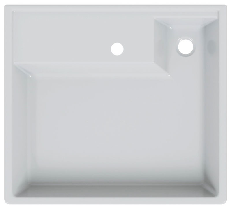 

Умывальник над стиральной машиной СаНта Юпитер 60/55 ,с кронштейнами (900130), Белый