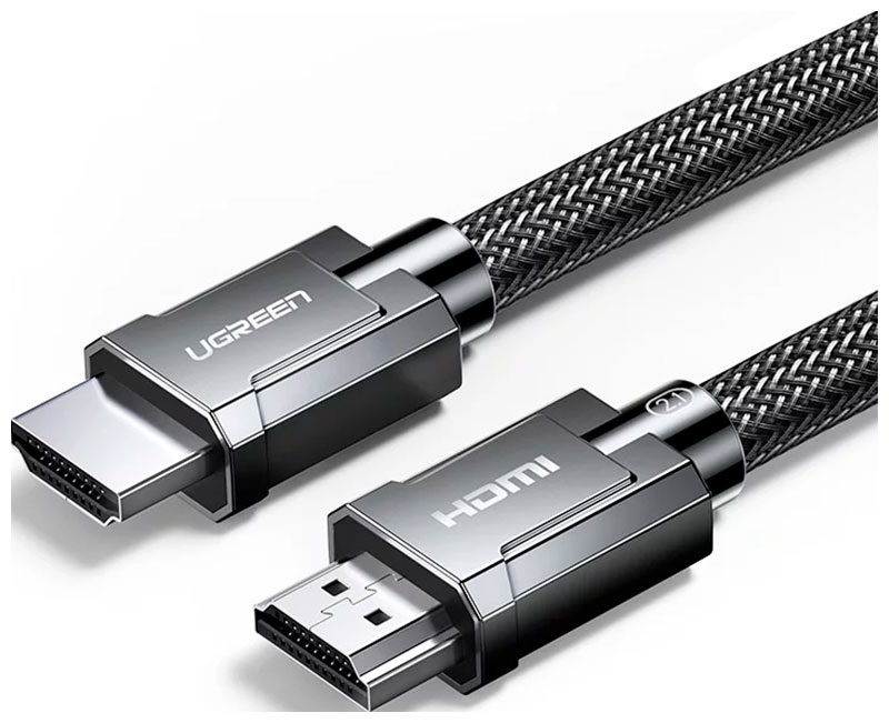 Изображение товара Ugreen HDMI 2.1 кабель 8K 60Гц 4K 120Гц 1.5 м цинковый сплав нейлон