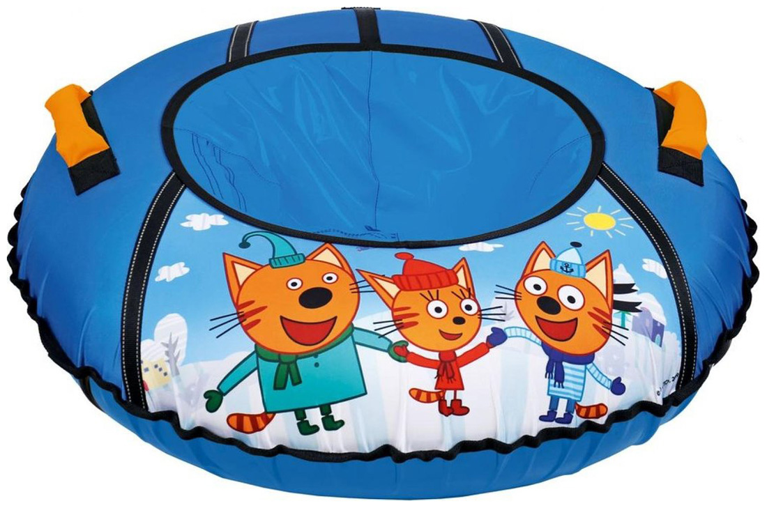 

Тюбинг Ника с рисунком Три кота, D-90 см (ТБ1-90/ТК), Разноцветный
