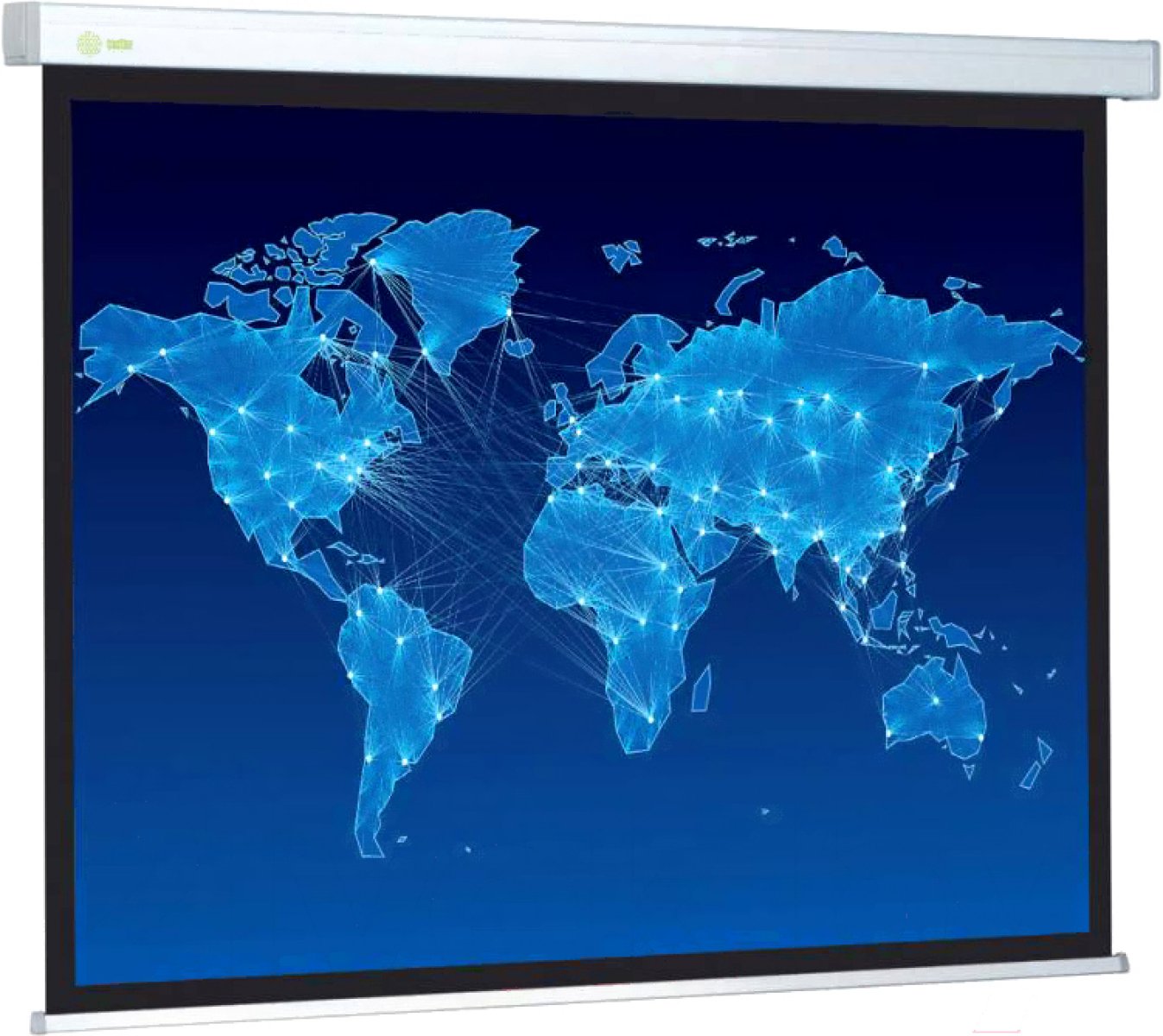 Изображение товара Экран Cactus 149.4x265.7см Wallscreen 16:9 настенно-потолочный рулонный белый