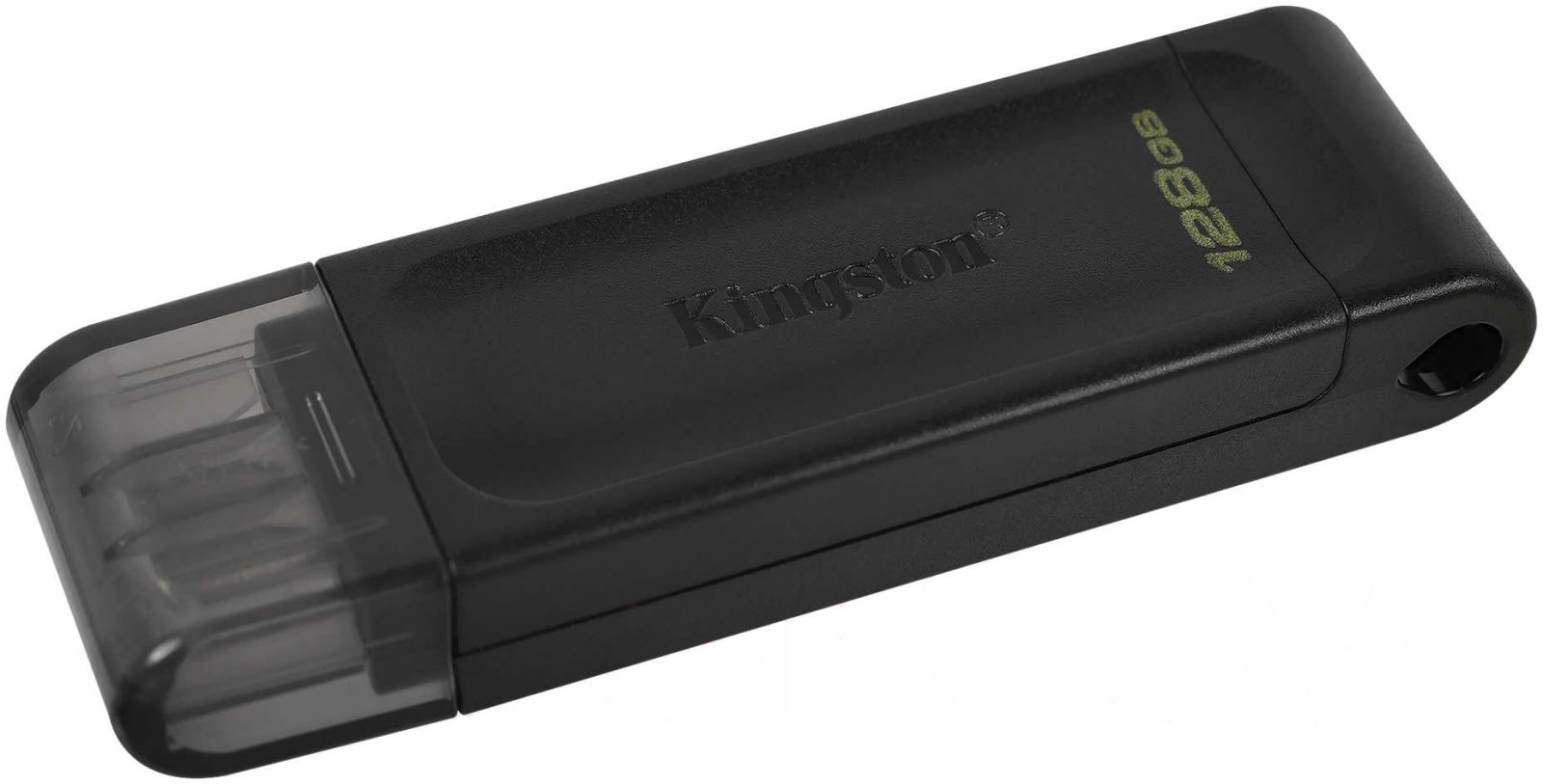 Изображение товара Флеш диск Kingston 128Gb DataTraveler 70 Type-C DT70/128GB USB3.2 черный