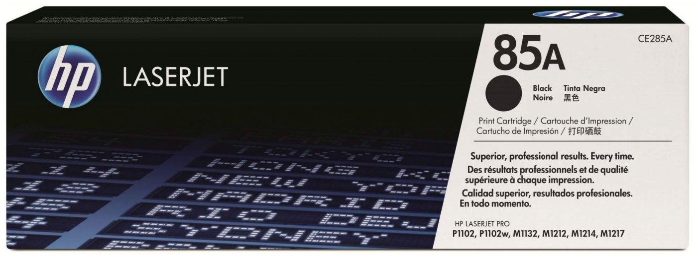 Изображение товара Картридж HP CE285A черный 1600 стр для LaserJet Pro P1102/P1102w