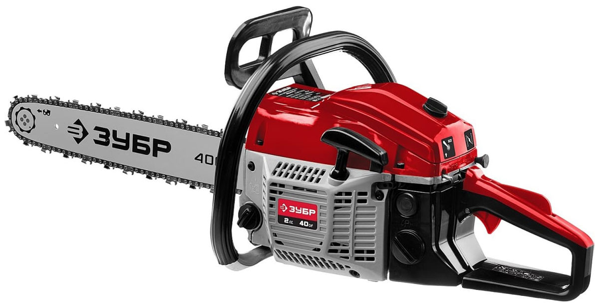 

Бензопила Зубр ПБЦ-М40-40, Красный