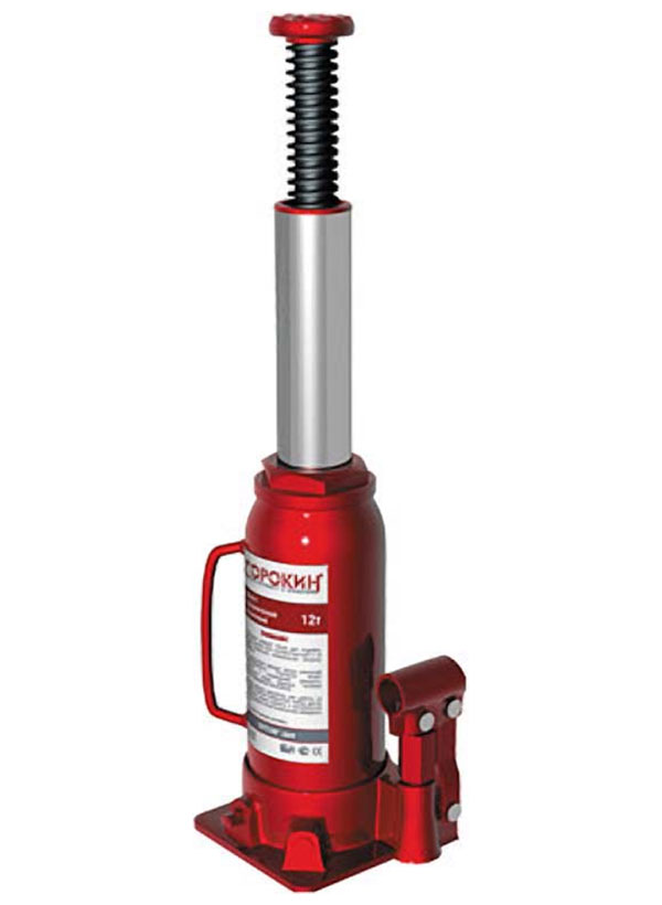 Изображение товара Домкрат Сорокин 12 т 3.12 гидравлический для автомобиля и строительных работ