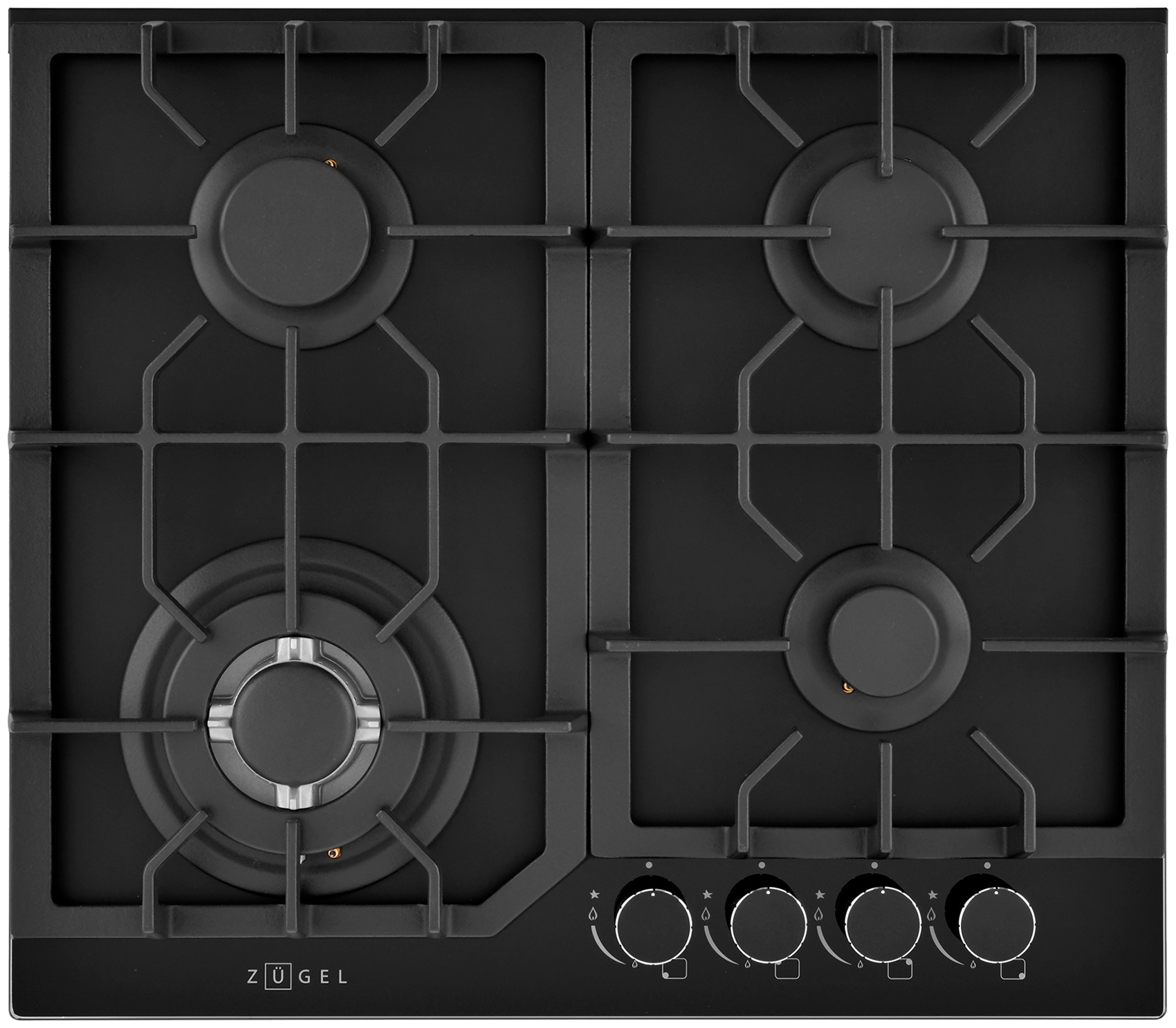 Изображение товара Газовая варочная панель Zugel ZGH602B