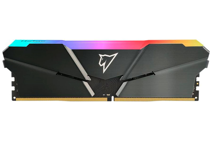 Изображение товара Оперативная память Netac DDR4 16GB 3200MHz Shadow RGB (NTSRD4P32SP-16E)