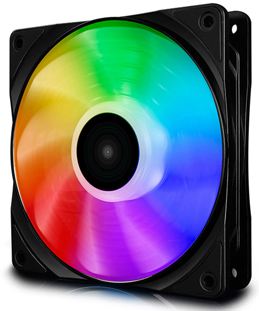 Изображение товара Вентилятор для корпуса Deepcool CF 120 PWM 120mm с RGB подсветкой