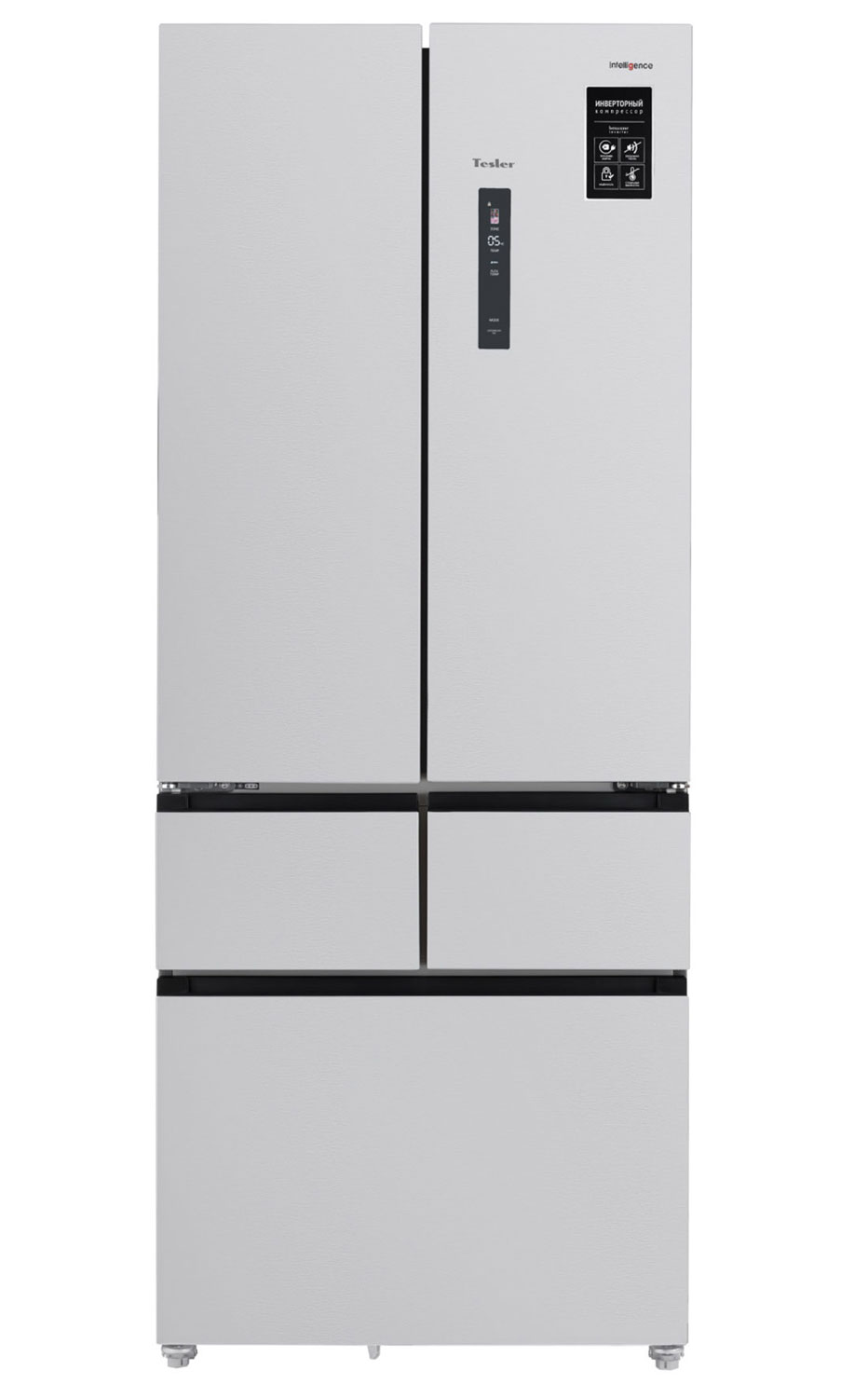 Изображение товара Многокамерный холодильник Tesler RFD-427BI SPARKLING WHITE с инверторным компрессором