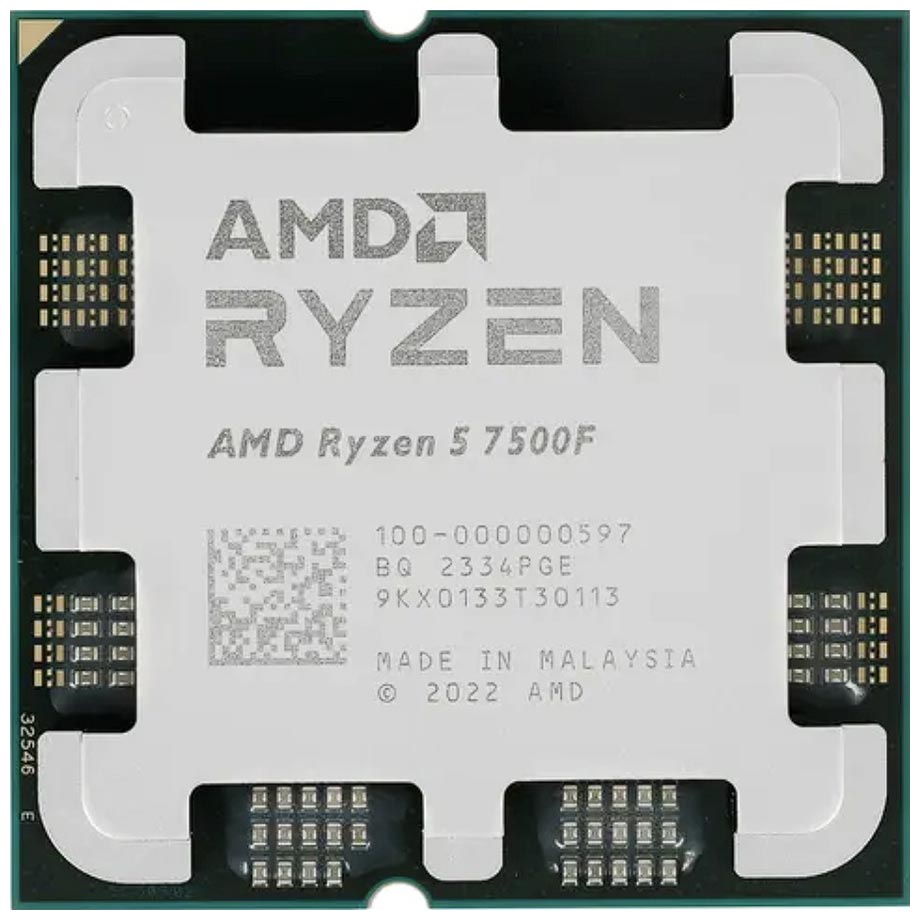 Изображение товара Процессор AMD RYZEN 5 7500F AM5 OEM (100-000000597)