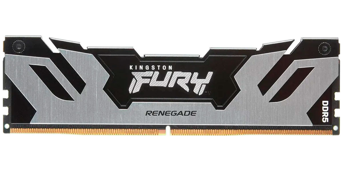 Изображение товара Оперативная память Kingston DDR5 16GB 8000MHz FURY Renegade Silver KF580C38RS-16
