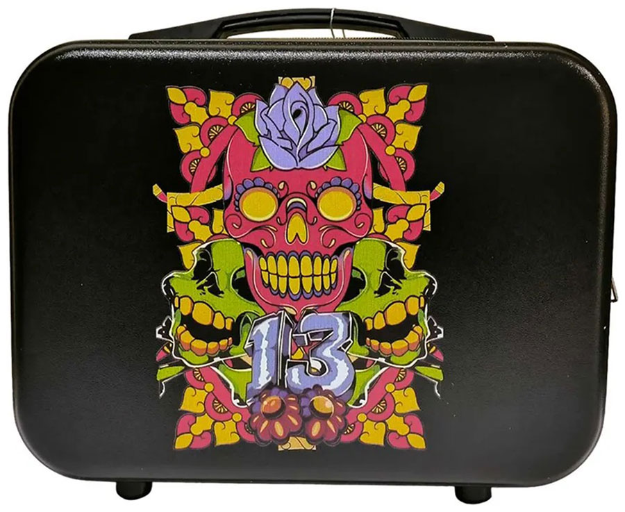 Изображение товара Дорожная сумка-бьюти-кейс Lats череп черный для путешествий