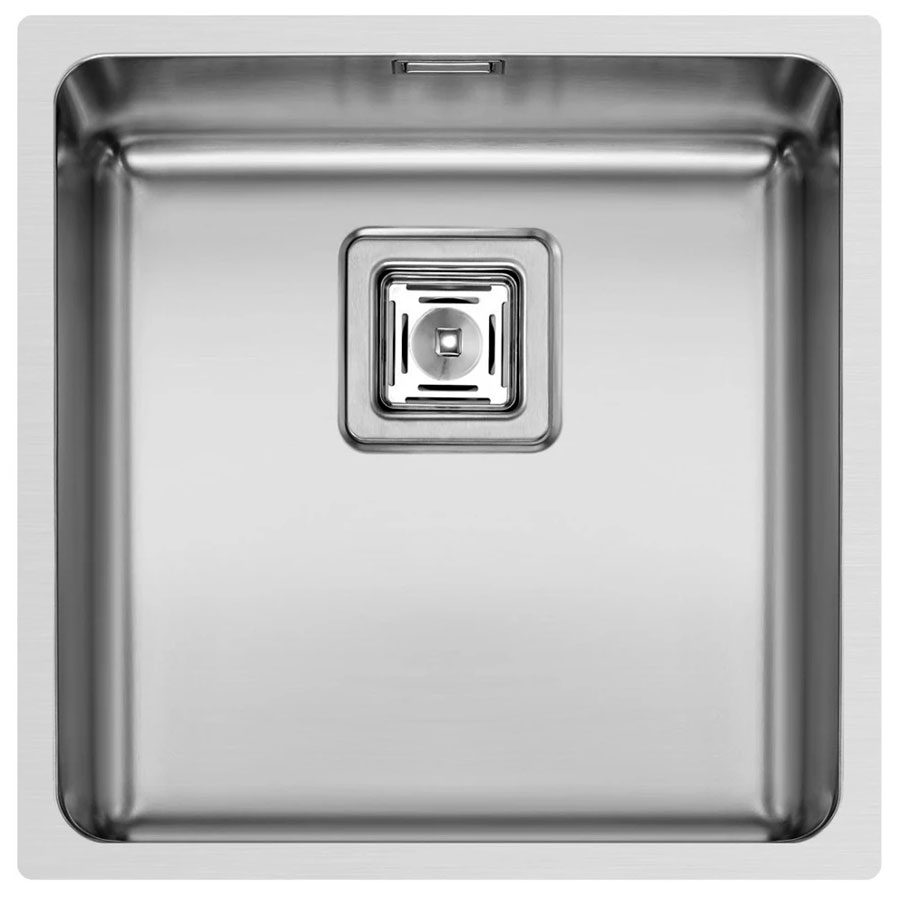 Изображение товара Кухонная мойка Pyramis LUME 40x40x20 с квадратной чашей из нержавеющей стали
