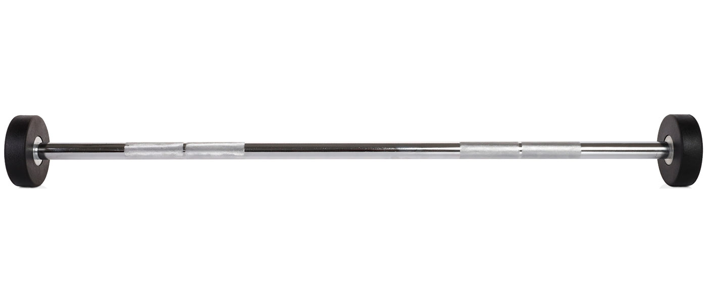 

Штанга Unix Fit PRO, прямая, обрезиненная, 10 кг, Черный