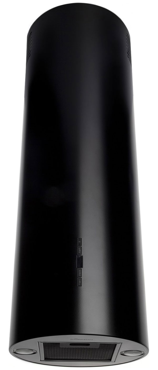 Изображение товара Вытяжка кухонная цилиндрическая Konigin Trinity Black 31 с бесщеточным мотором