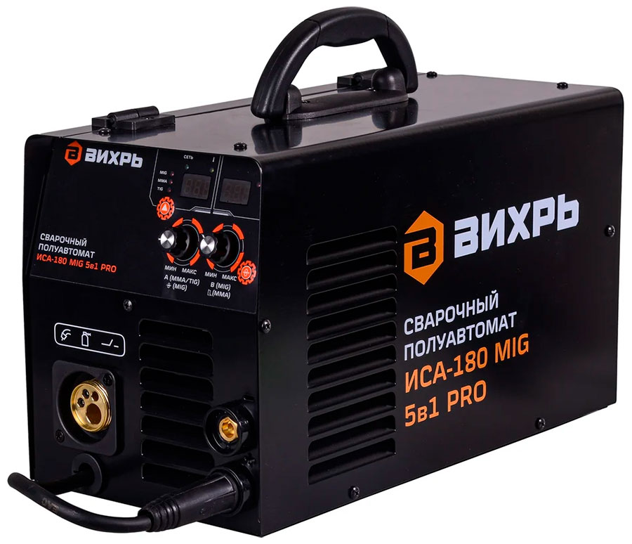 Изображение товара Сварочный полуавтомат Вихрь ИСА-180 MIG PRO