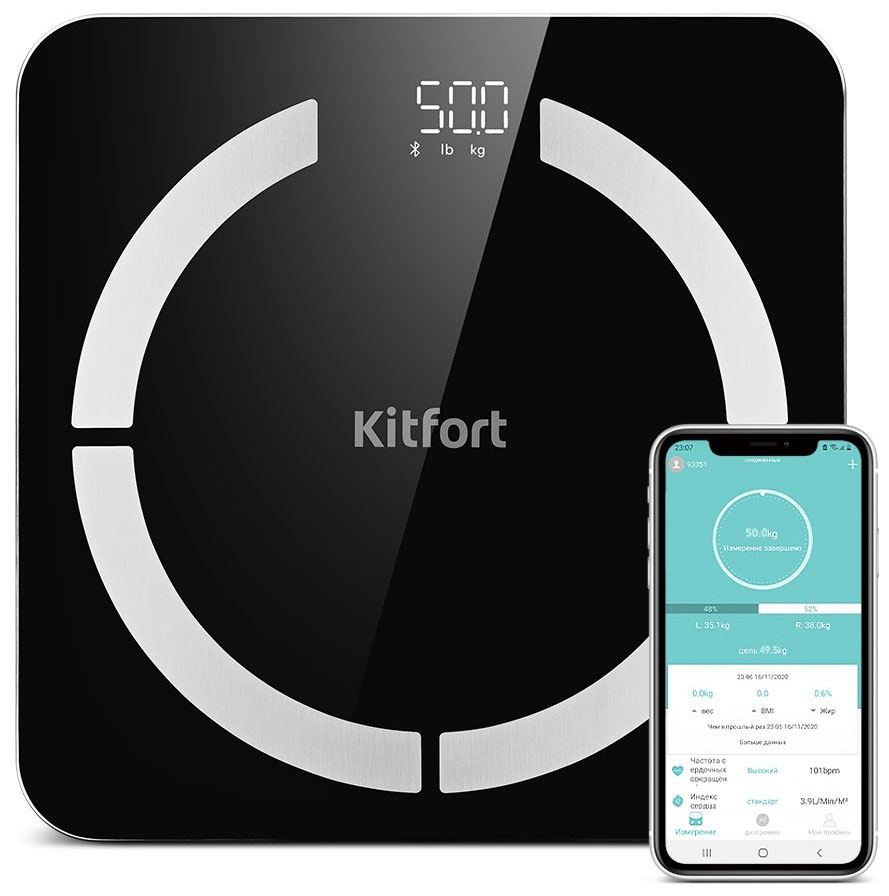 Изображение товара Весы напольные Kitfort КТ-841