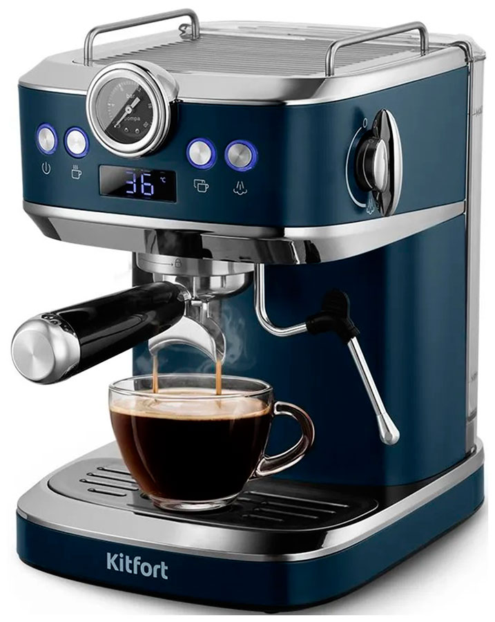 Изображение товара Рожковая кофеварка Kitfort КТ-7429