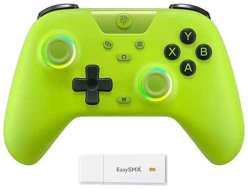Беспроводной геймпад EasySMX X05, с RGB подсветкой, зеленый (VG-C508) Беспроводной геймпад EasySMX X05, с RGB подсветкой, зеленый (VG-C508)
