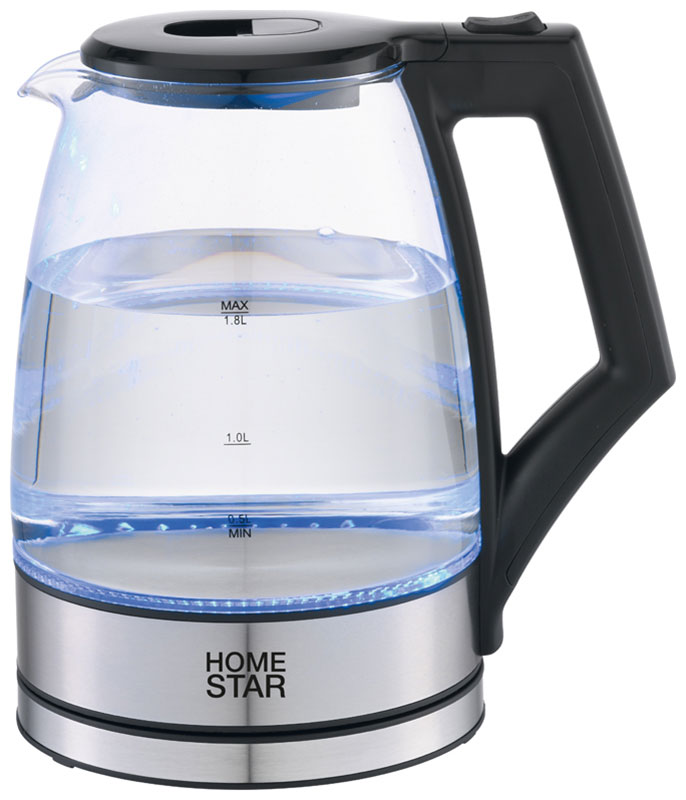 Чайник электрический Homestar HS-1004 (1.8 л), черный (107841) Чайник электрический Homestar HS-1004 (1.8 л), черный (107841)