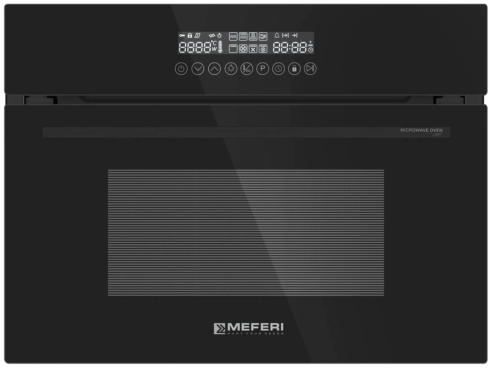 

Электрический духовой шкаф Meferi MEO607BK MICROWAVE, Черный