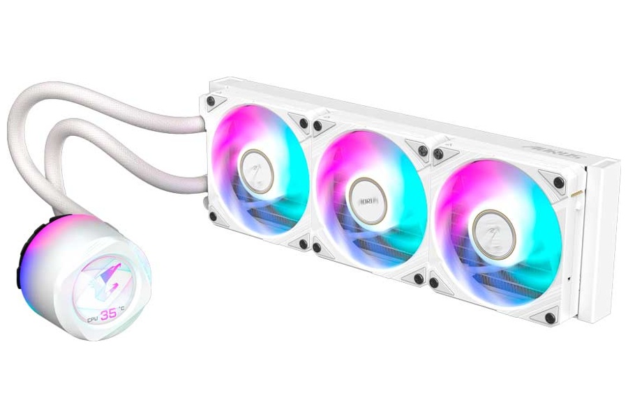 Изображение товара Гидросистема охлаждения Gigabyte AORUS WATERFORCE X II 360I White