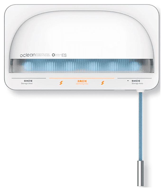 Изображение товара Ультрафиолетовый стерилизатор для зубных щеток Oclean S1 Белый