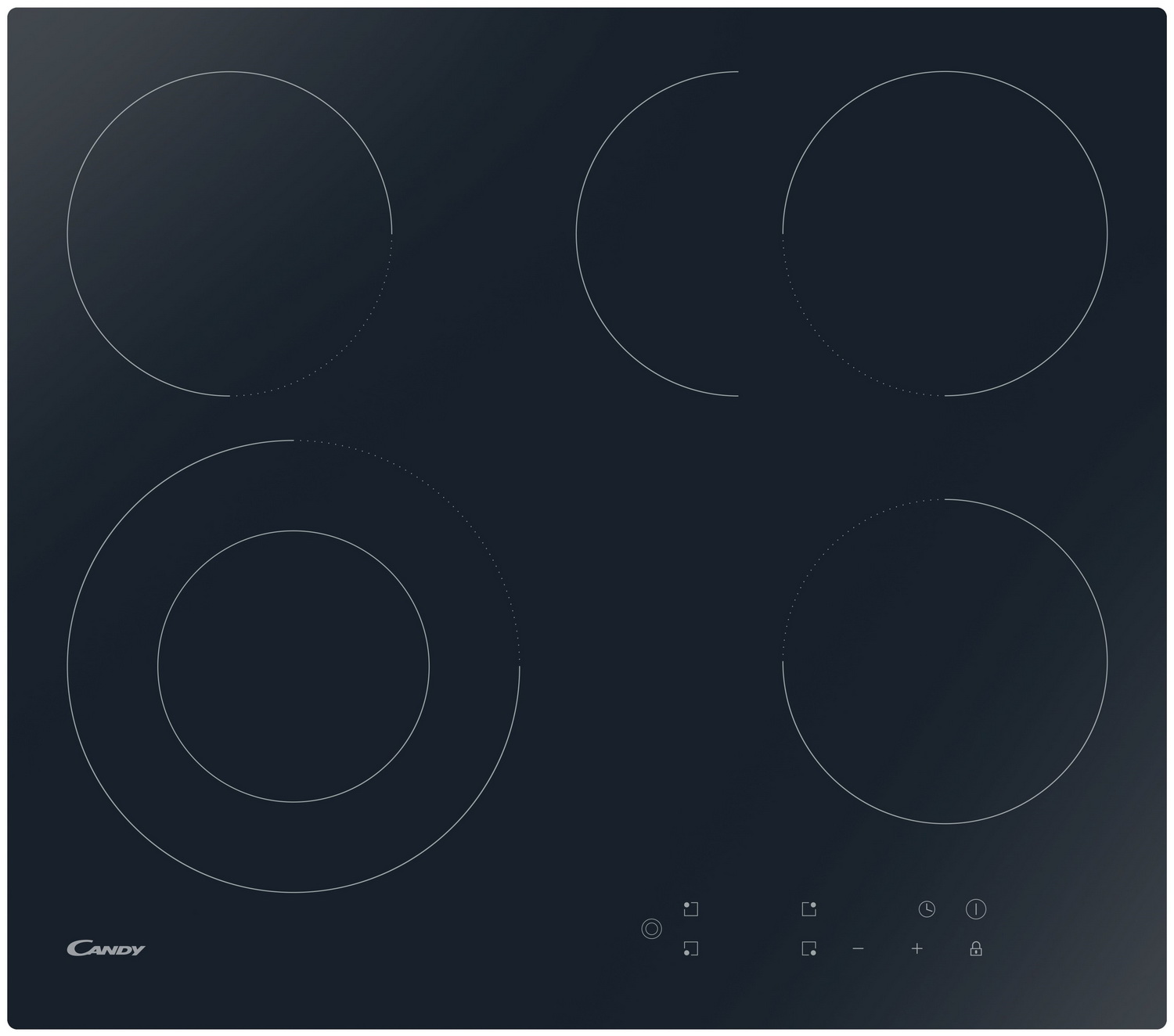 Изображение товара Электрическая варочная панель Candy CEH6DXECTT 4 конфорки стеклокерамика