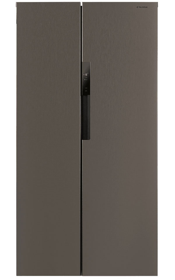 

Холодильник Side-by-Side Maunfeld MFF191NFSX, Нержавеющая сталь