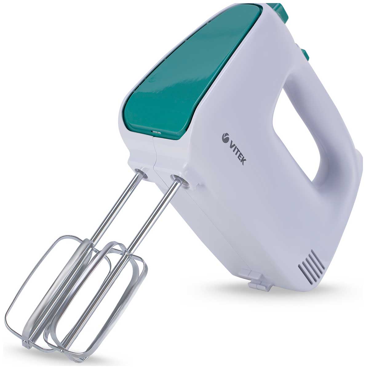 Изображение товара Миксер ручной Vitek VT-1490 600 Вт 5 скоростей белый зеленый