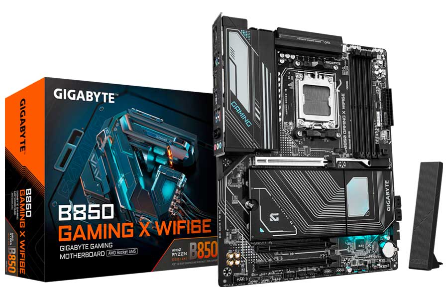 Изображение товара Материнская плата Gigabyte B850 GAMING X WIFI6E (AM5, ATX)