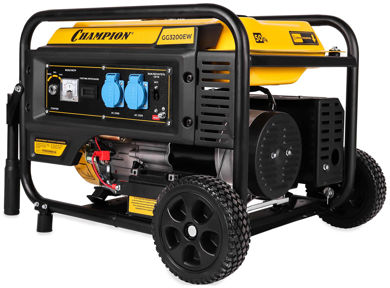 Изображение товара Электрический генератор и электростанция Champion GG3200EW