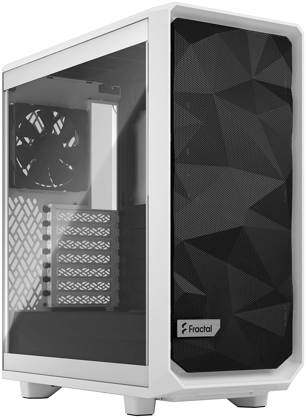 Изображение товара Компьютерный корпус Fractal Design Meshify 2 Compact TG Clear Tint White (FD-C-MES2C-05)