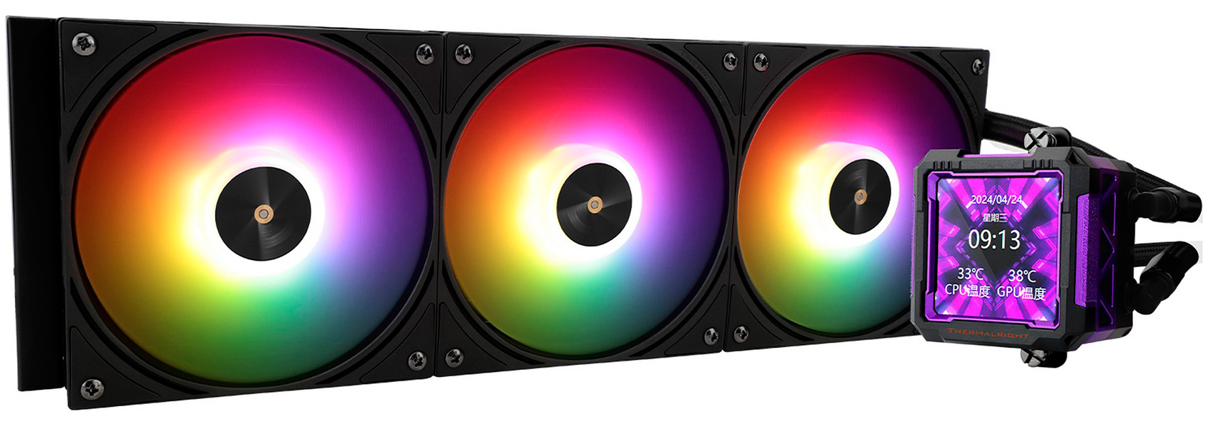 СЖО для процессоров Thermalright Frozen Warframe Pro 360 Black ARGB (F-WFRAME-360-PRO-BL-ARGB) СЖО для процессоров Thermalright Frozen Warframe Pro 360 Black ARGB (F-WFRAME-360-PRO-BL-ARGB)