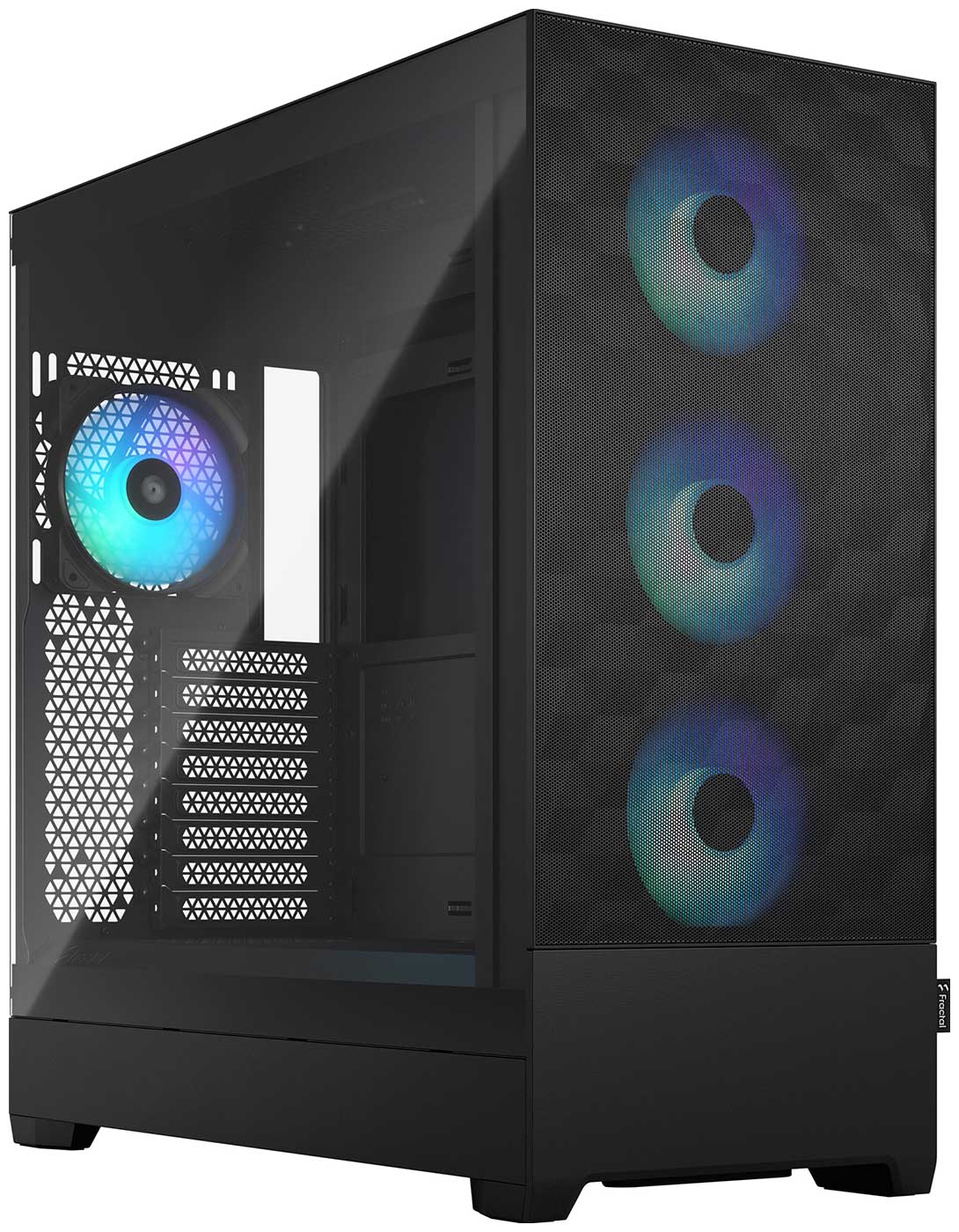 

Компьютерный корпус Fractal Design Pop XL Air RGB TG Clear Tint Black (FD-C-POR1X-06), Черный